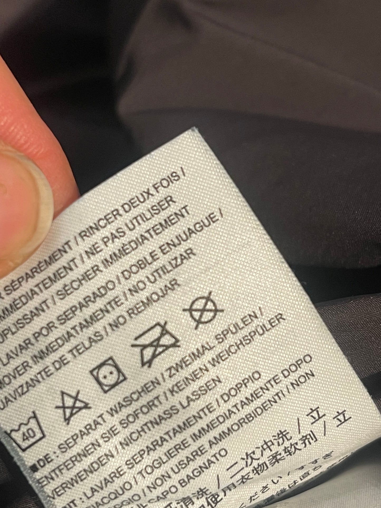 Arcteryx Regenmantel 3L Hardshell Parka (S Damen) grau