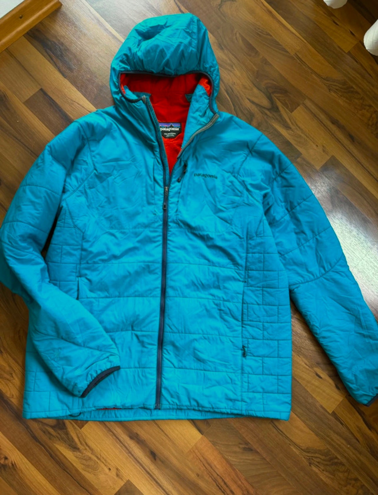 Patagonia Jacke Nano Air Isolation (XXL Herren) blau mit Kapuze
