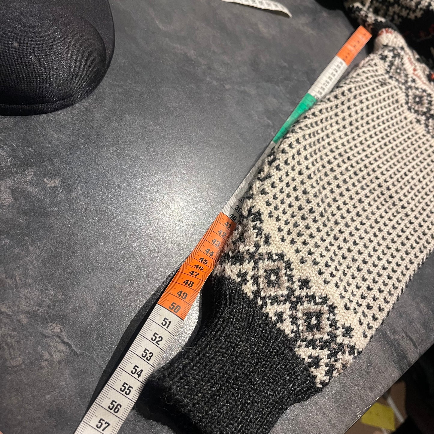 Strick Jacke Dale of Norway (M Herren /L Damen) weiß dunkelgrau