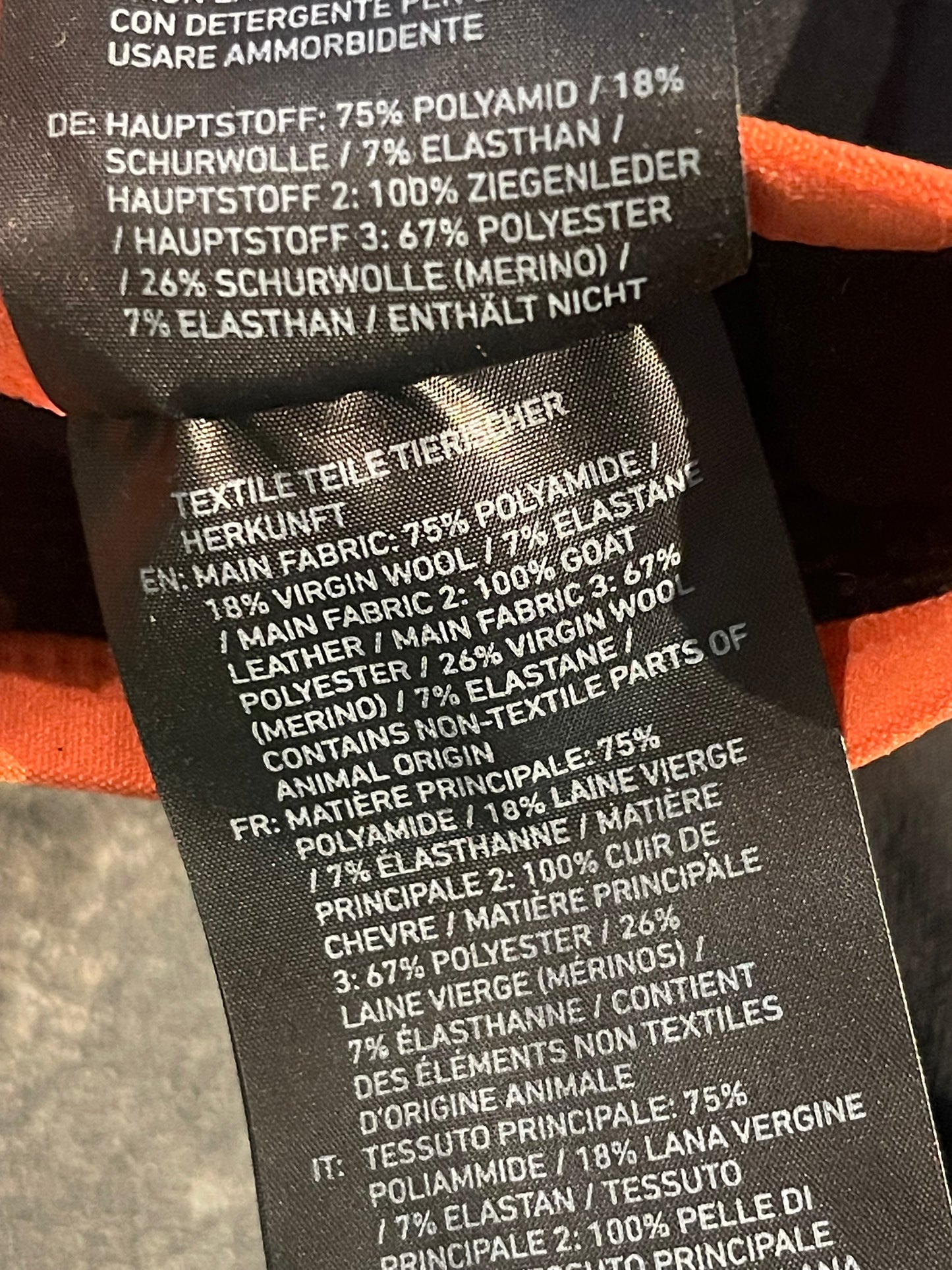 Handschuhe von Ortovox (L Herren) Leder + Swisswool inside schwarz