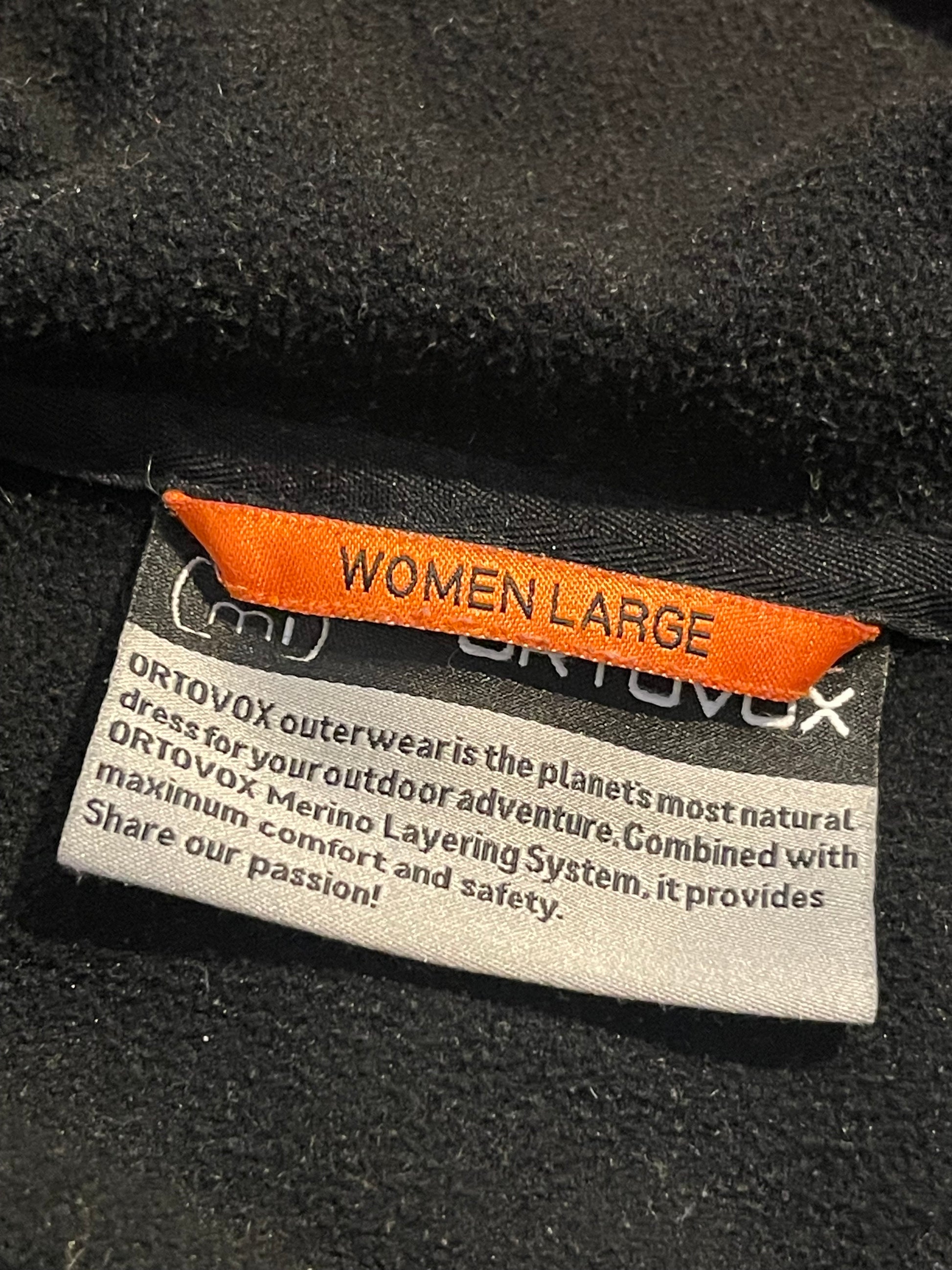 Kapuzen Jacke Merino inside Ortovox (L Damen) schwarz - wanderlich.com