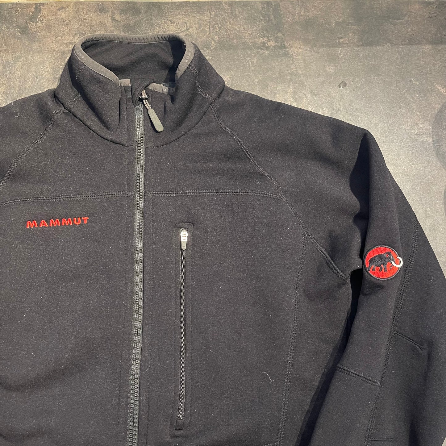 Fleece Jacke von Mammut (S Herren) Zipper Sweatshirt Polartec schwarz