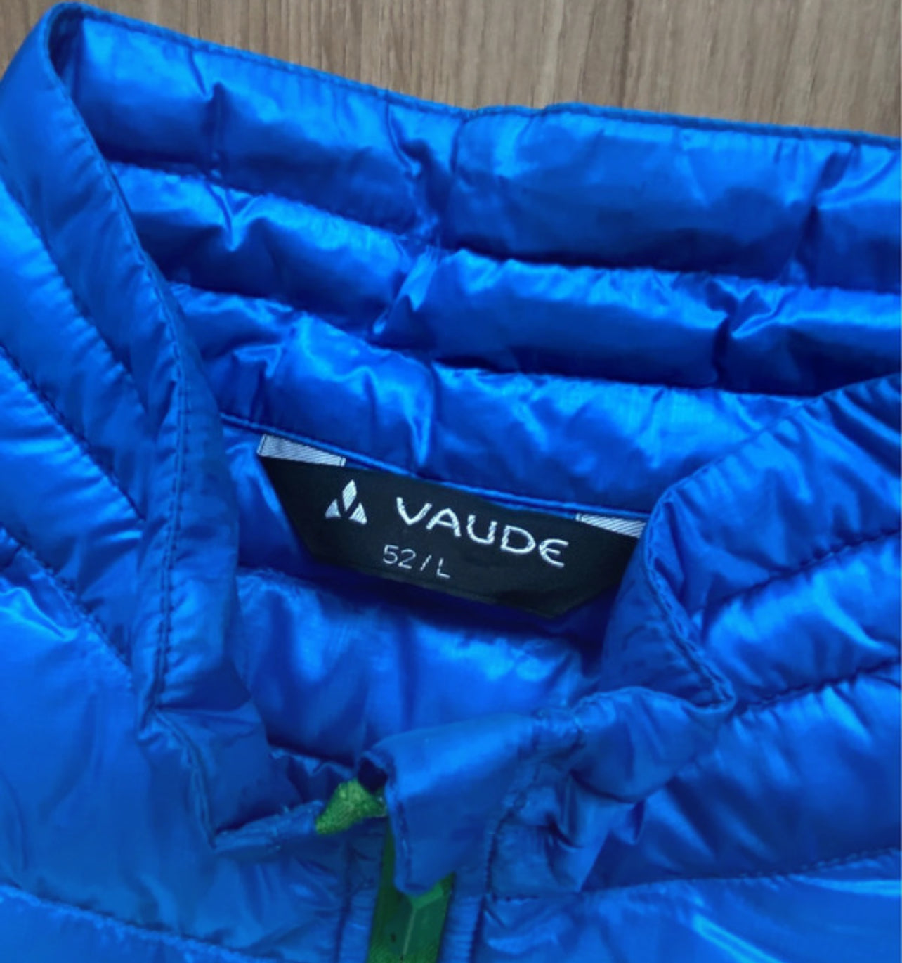 Daunen Jacke von Vaude (XL /52 Damen) wasserabweisend blau