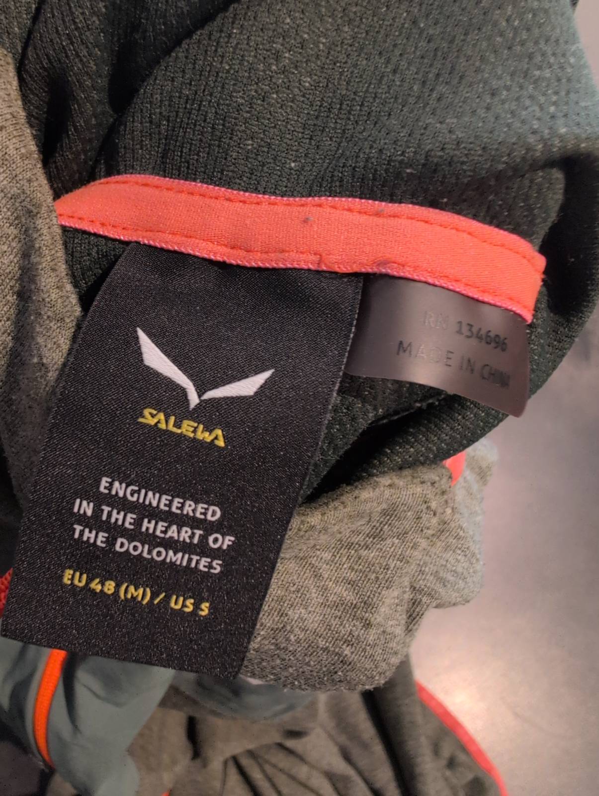 Fleece Jacke von Salewa (M Herren) Zip Hoody grün