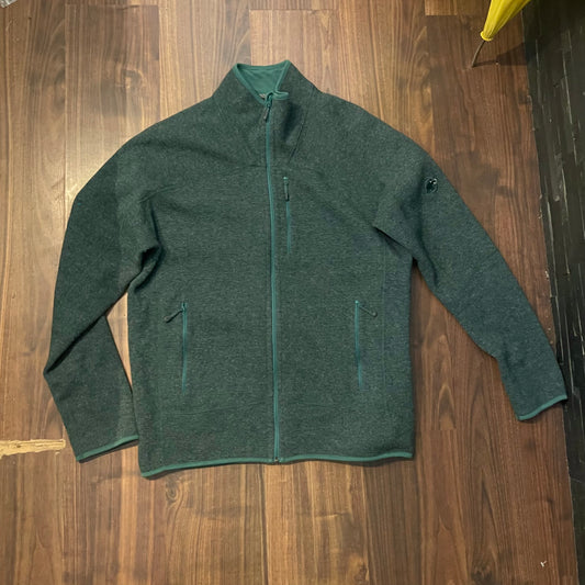 Mammut Strick Jacke mit Wolle (XXL Herren) Funktion Jacke grün