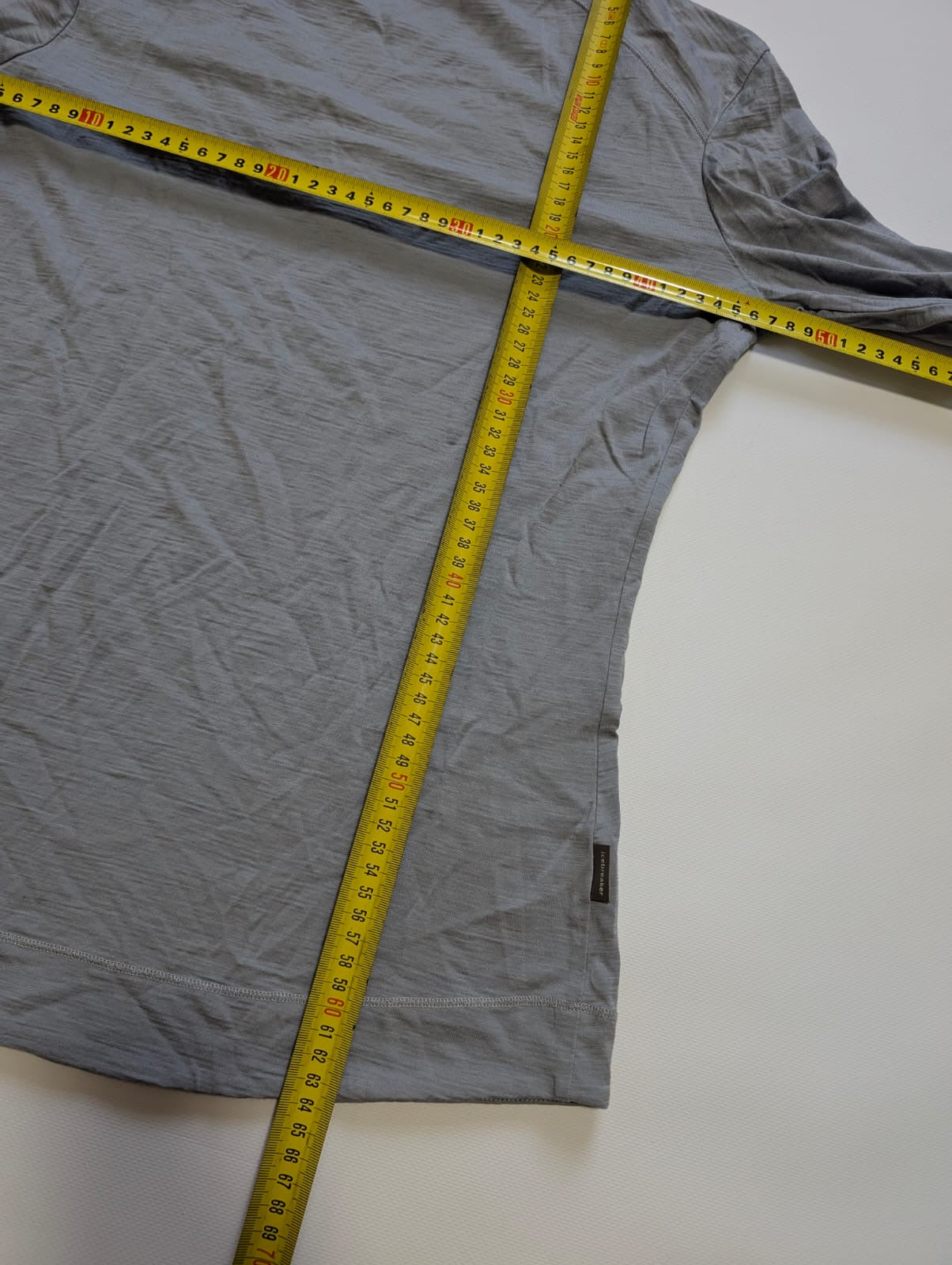 Merino Shirt von Icebreaker ( M Damen ) 3/4 Ärmel hellgrau