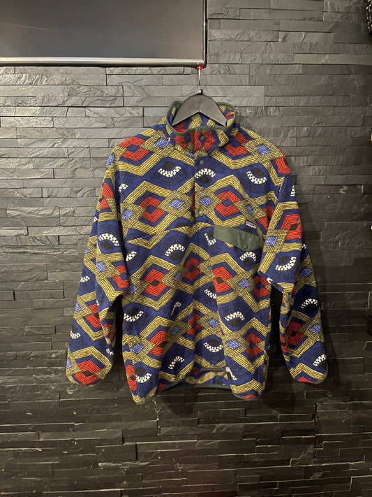 Fleece Pullover von Patagonia Synchilla (M Herren / L Damen) bunt