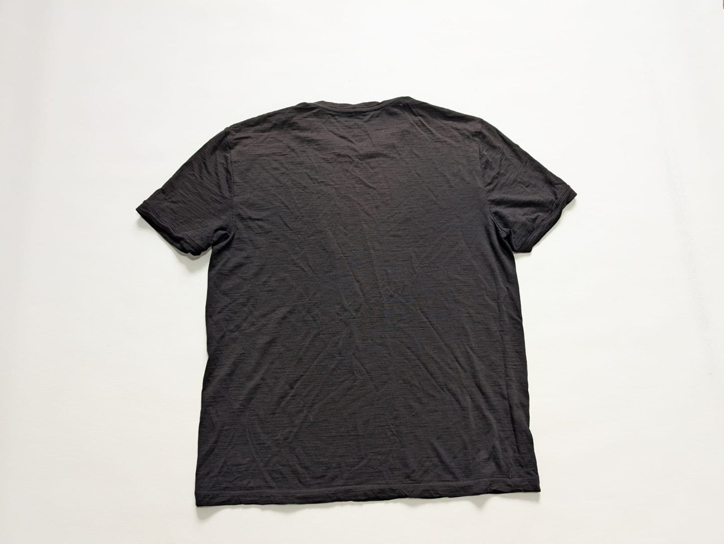 T-Shirt Icebreaker Merino (S /M Herren) schwarz Print MT Everest