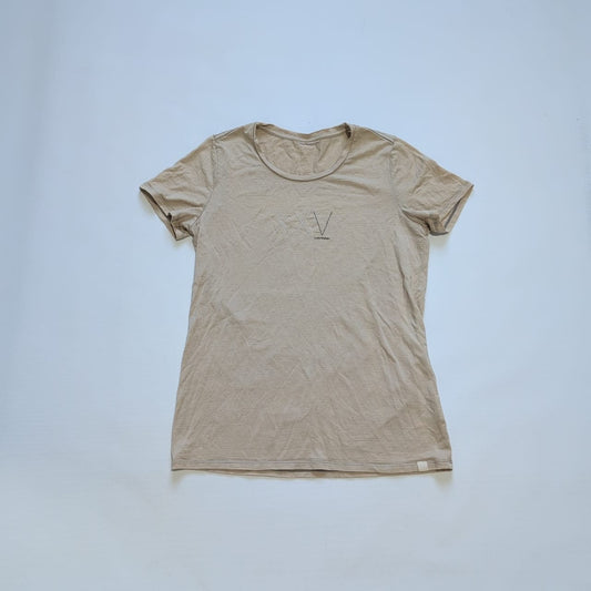 T-Shirt von Icebreaker Merino (L Damen) beige