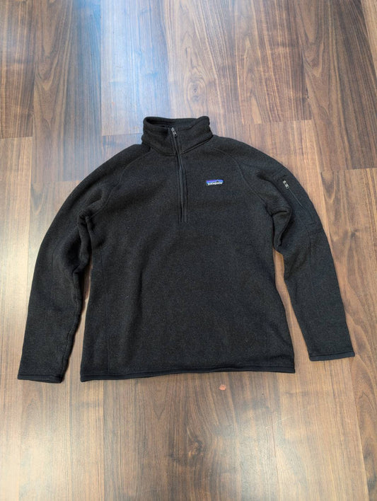 Fleece Pullover Patagonia (L Damen) Better Sweater schwarz