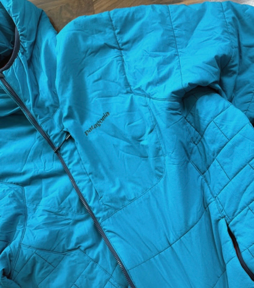 Patagonia Jacke Nano Air Isolation (XXL Herren) blau mit Kapuze