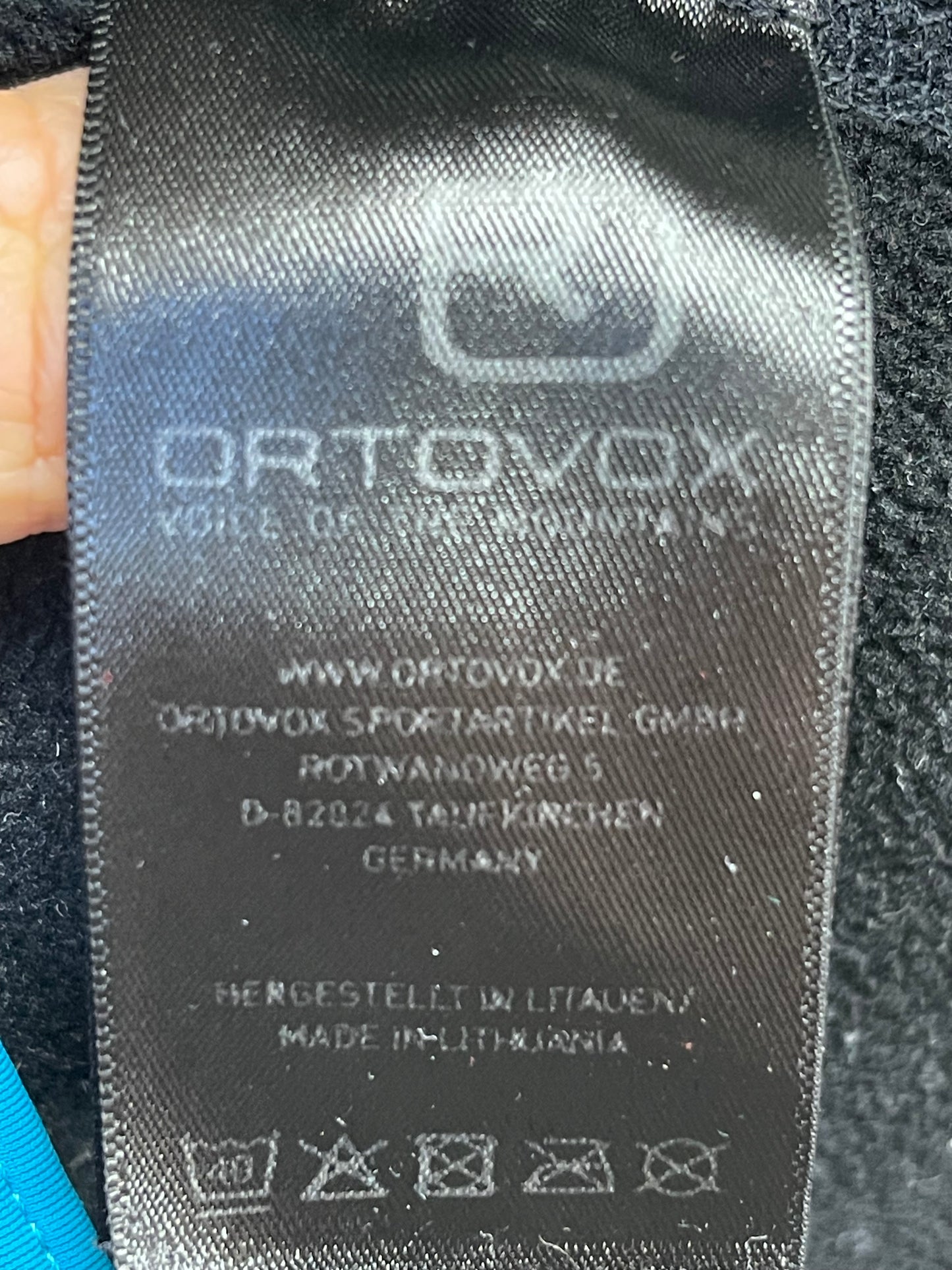 Ortovox Merino Jacke (M Damen) Zip Hoodie schwarz