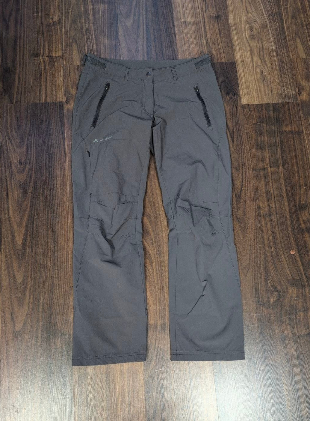 Leichte Stretch Hose von Vaude (M-L :40 Damen) grau