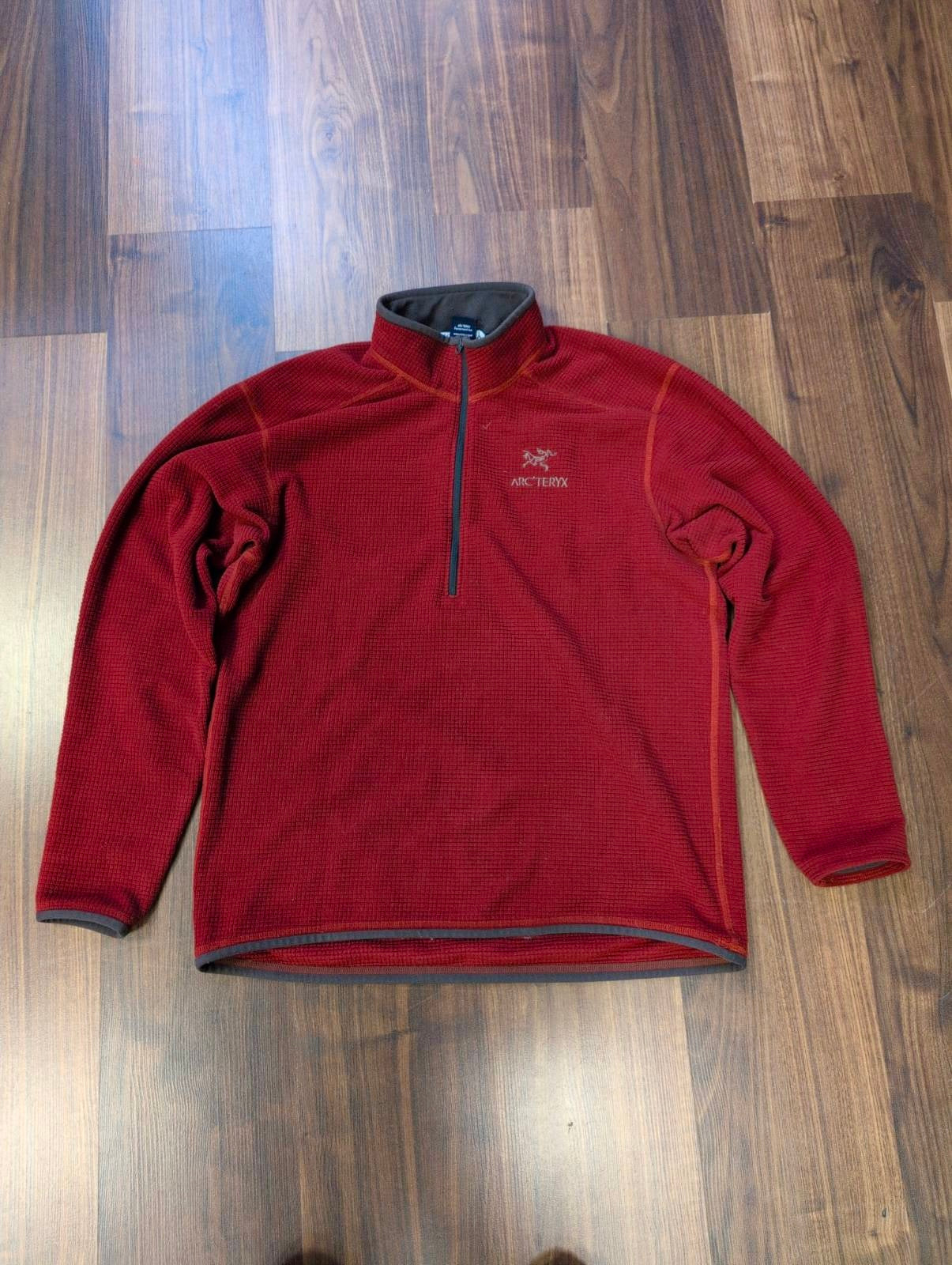Zip Pullover von Arcteryx (L Herren) Sweatshirt rot