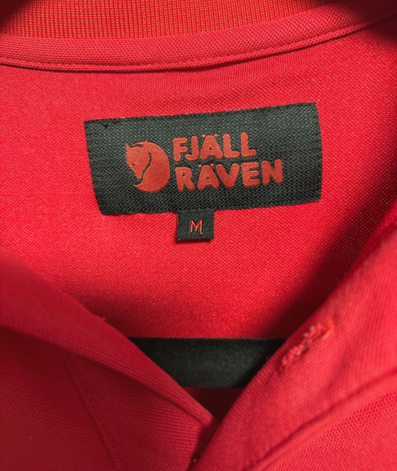 Kurzarm Polo-Shirt von Fjällräven (M Herren) rot