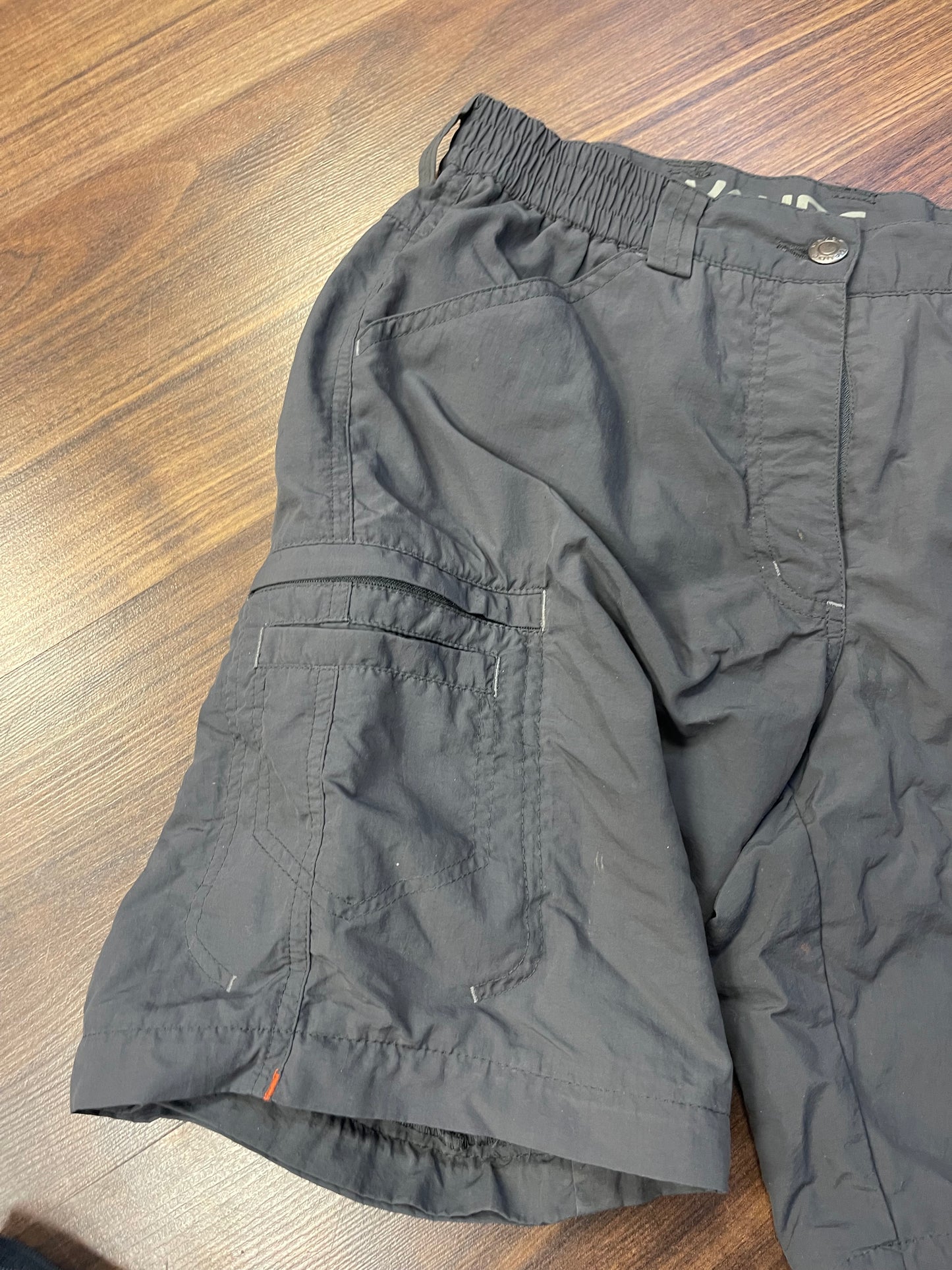 Zip Off Hose von Vaude (Damen S /36 ) 2in1 Trekkinghose grau