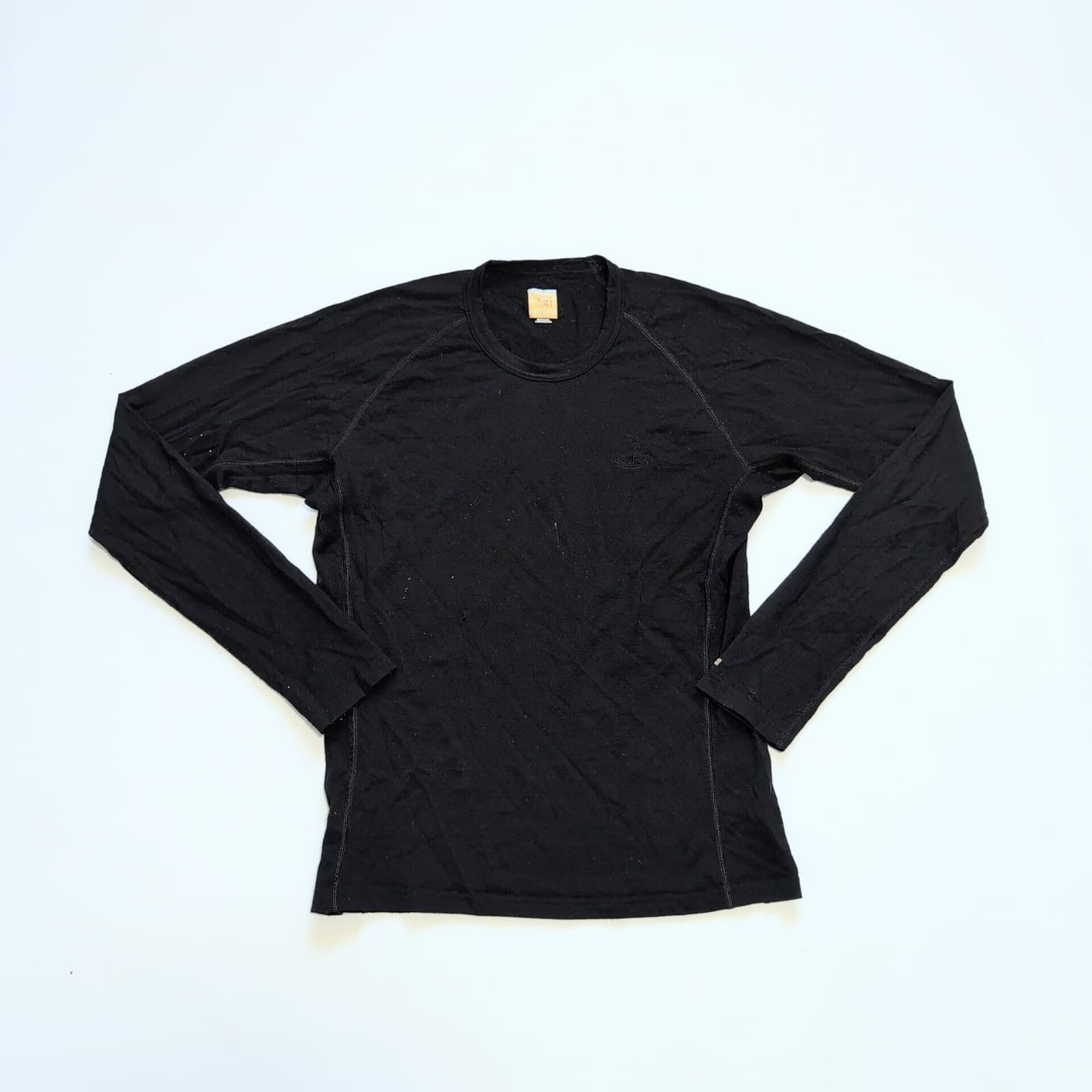 Merino Longsleeve Icebreaker (M HERREN) 200 Baselayer schwarz - wanderlich.com