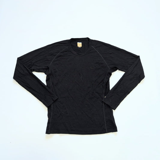 Merino Longsleeve Icebreaker (M HERREN) 200 Baselayer schwarz - wanderlich.com