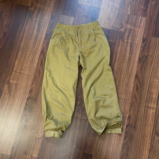 Hose aus Baumwolle von Patagonia (Damen S bis M) khaki -Senf