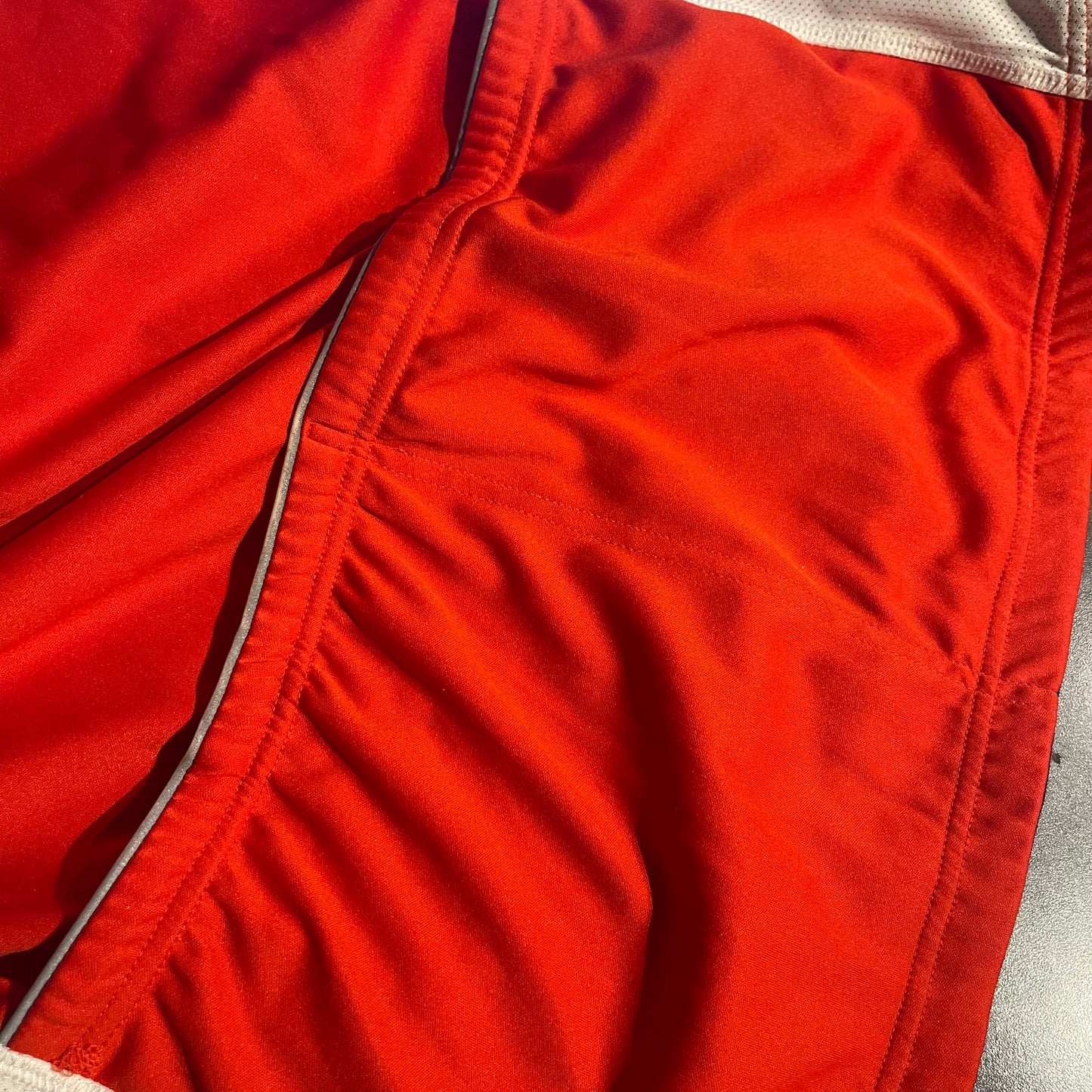 1/3 Zipper Radtrikot (M Herren) schwarz rot