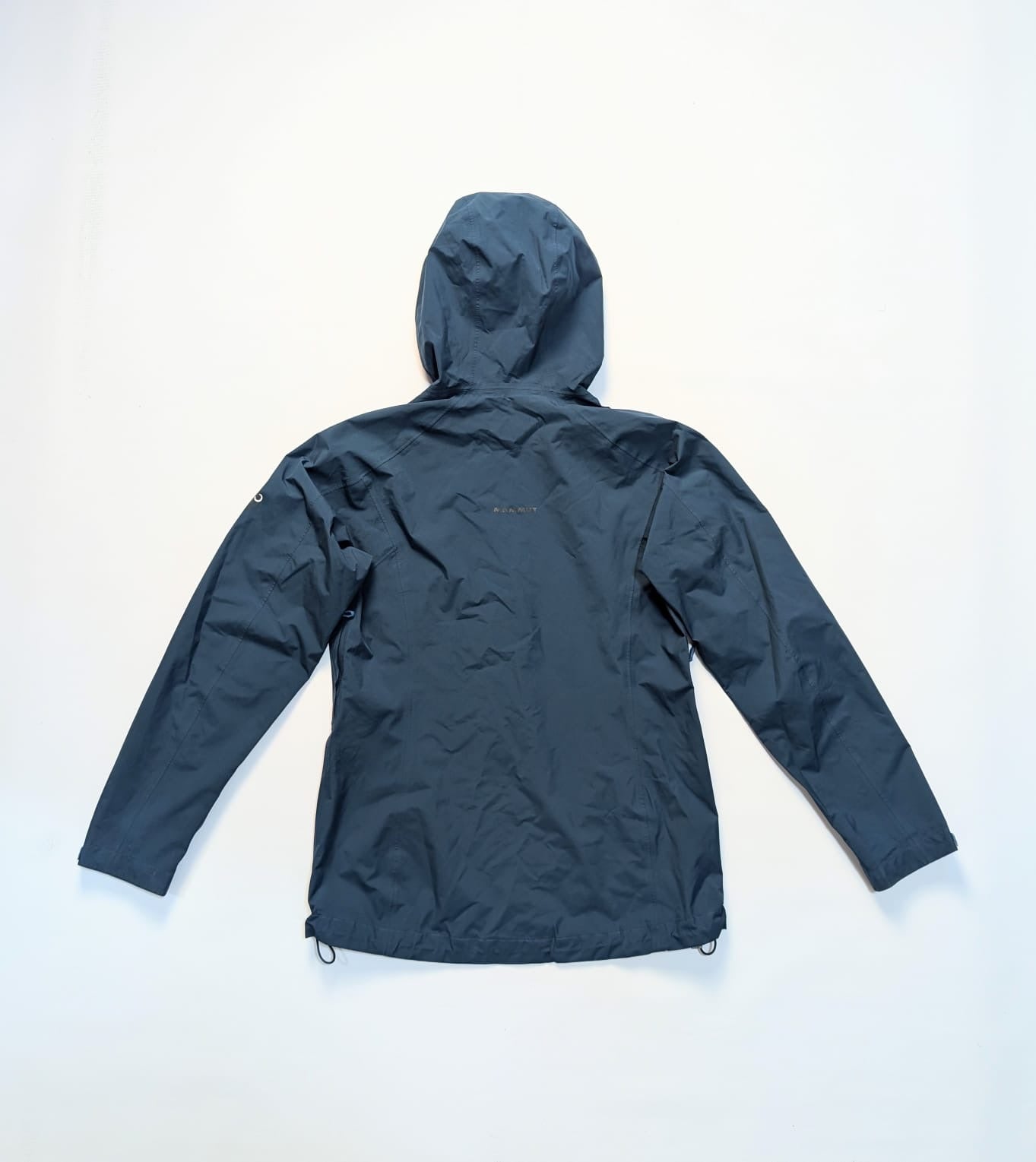 Regen Jacke von Mammut (XS / S Damen) GoreTex Membran dunkelblau