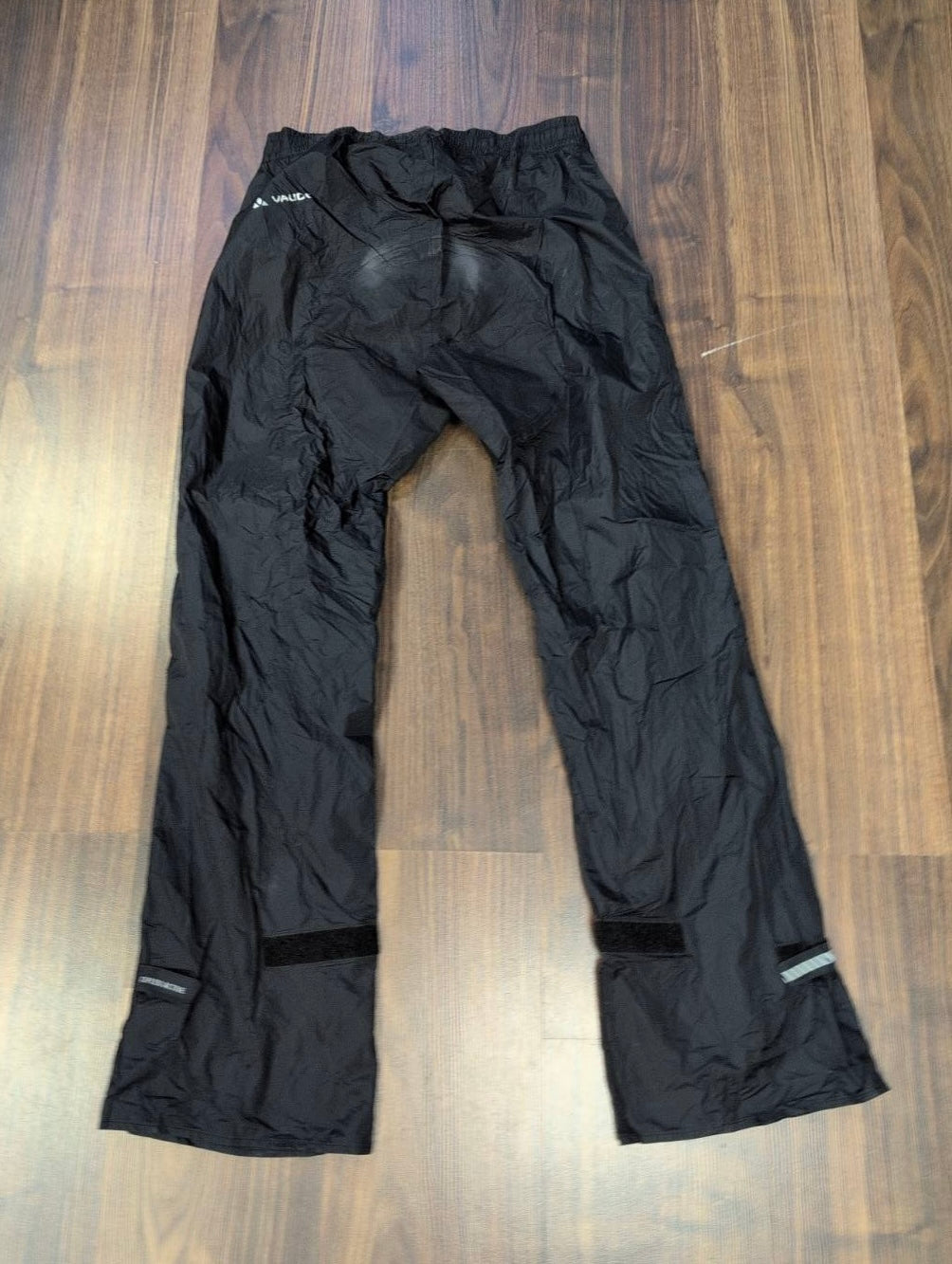 Regenhose von Vaude (L:52 Herren) Hardshell Hose schwarz