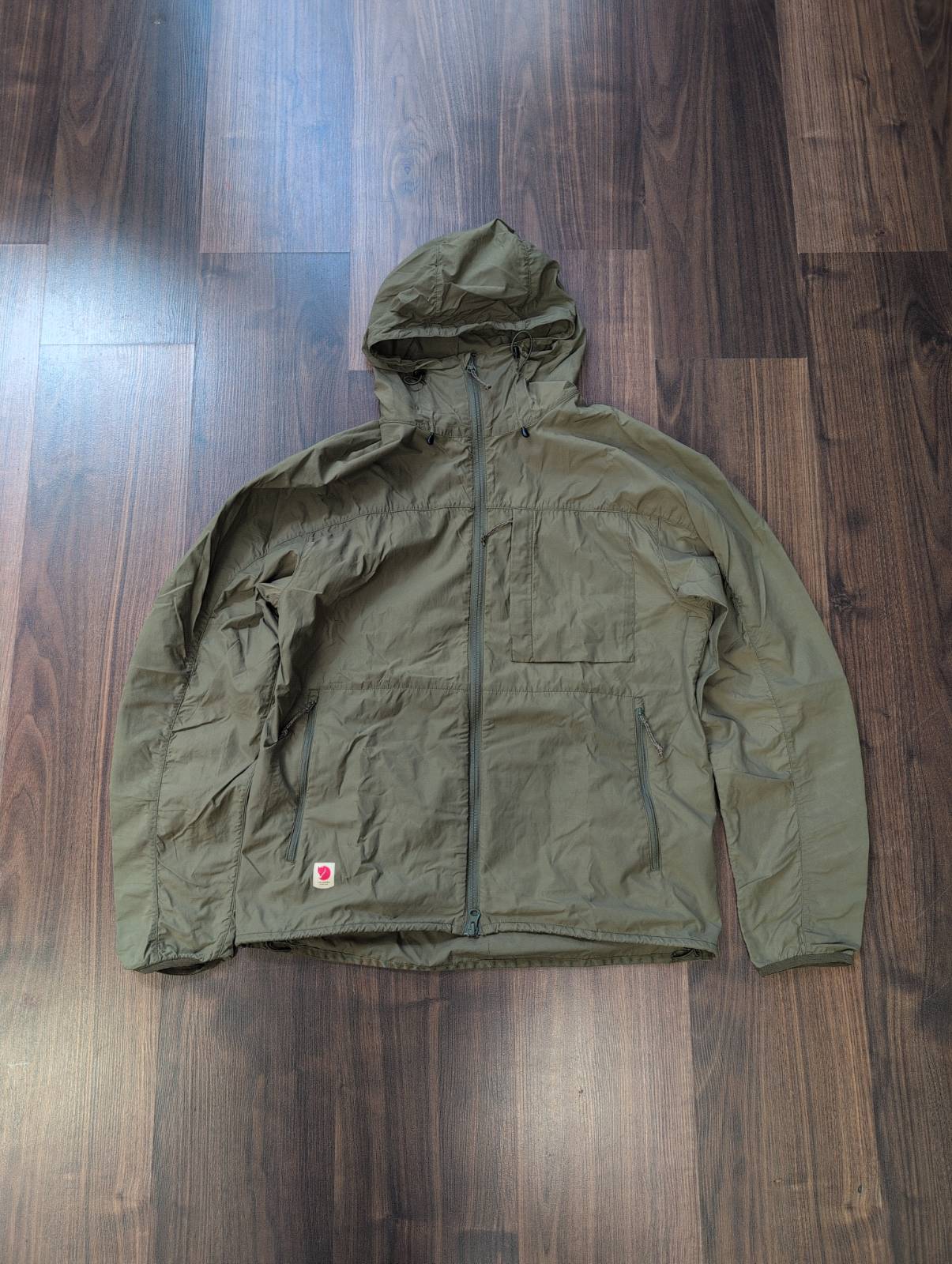 Fjällräven Regen Jacke (S Herren) HIGH COAST khaki - wanderlich.com