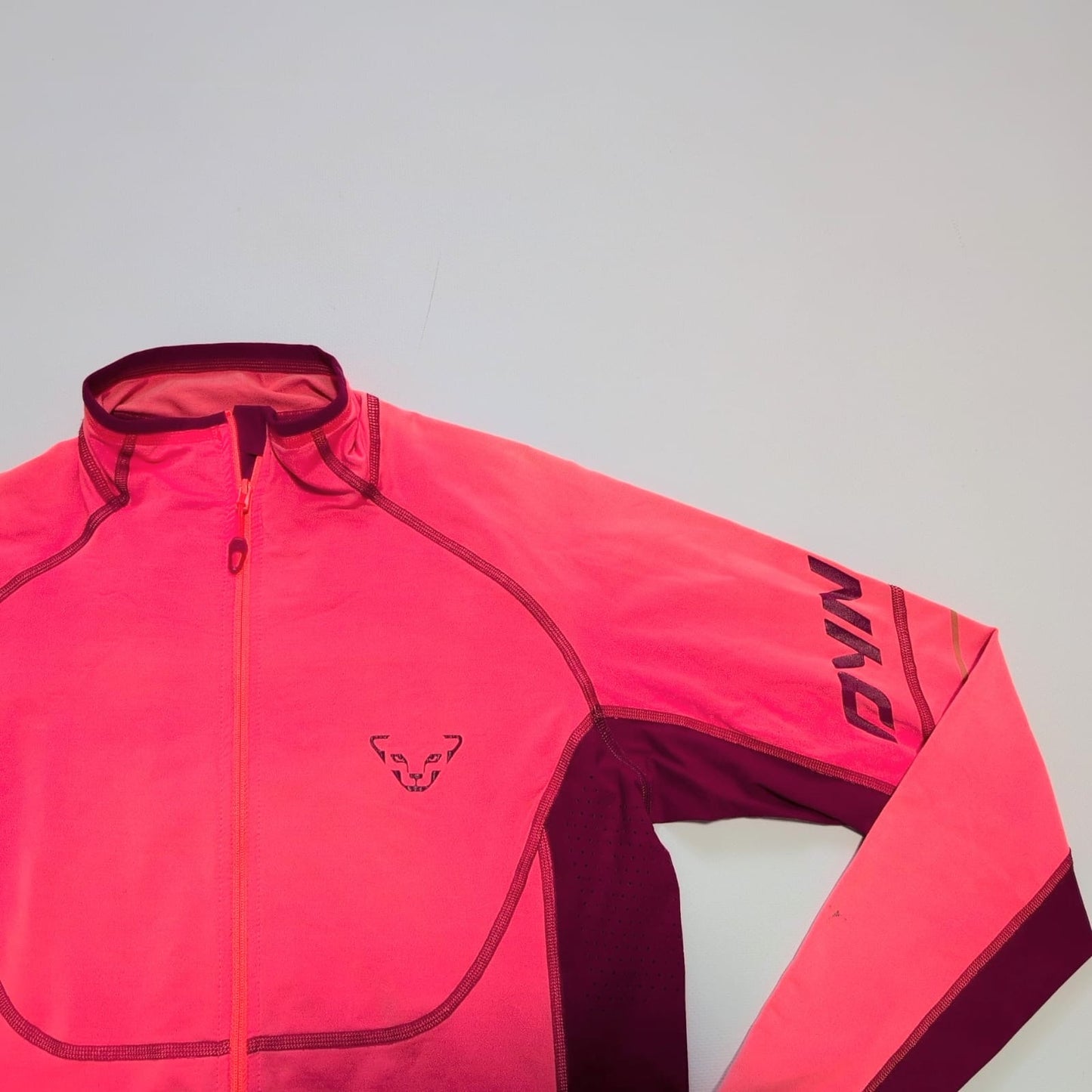 Sport Jacke (L Damen) von Dynafit Zip Sweatshirt rosa rot