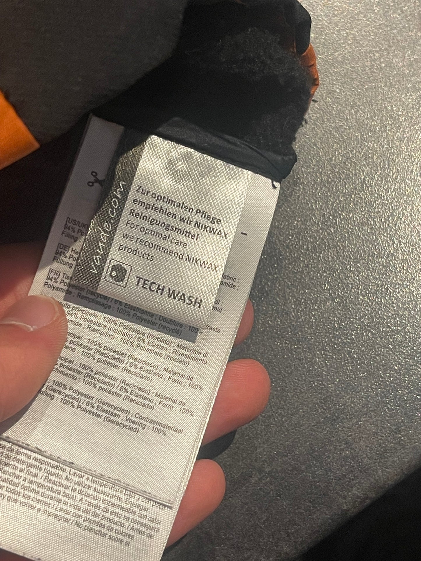 Isolations Jacke von Vaude (Herren M/ 50 ) Elope Hybrid orange