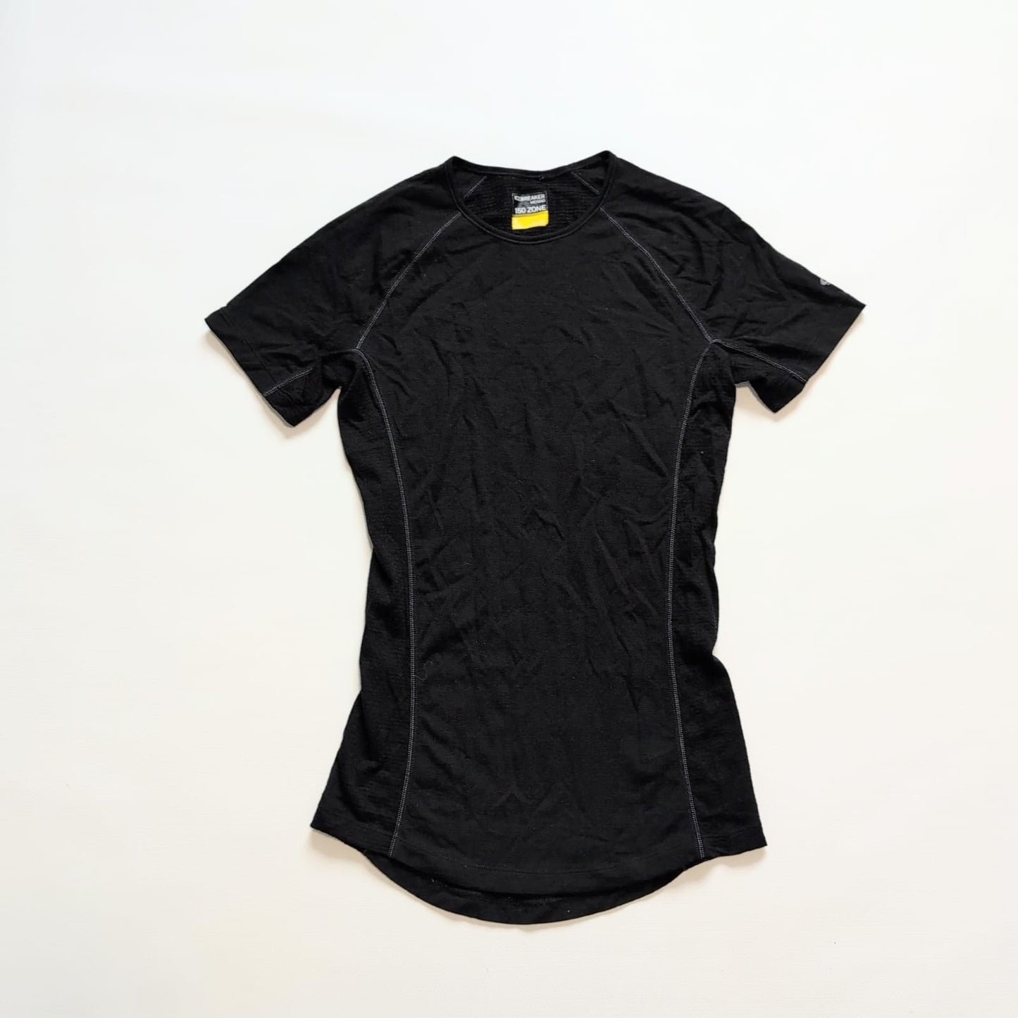 T-Shirt Icebreaker Merino 150 Zone (S Damen) Bodyfit schwarz