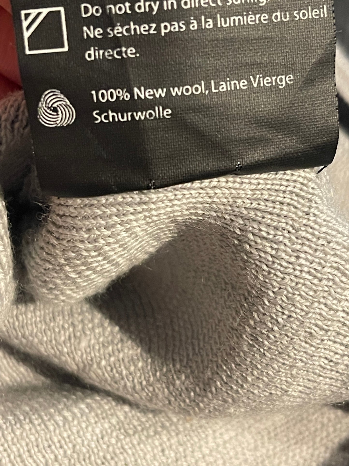 Wollpullover von Dale of Norway (S Damen) neck zip grau schwarz