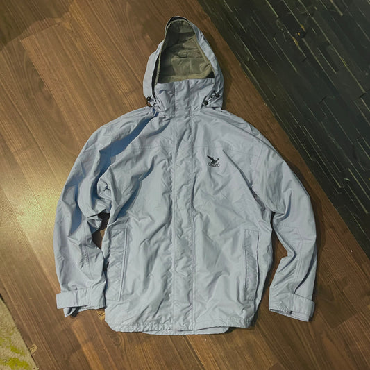Regen Jacke von Salewa (L Damen) wasserdicht hellblau