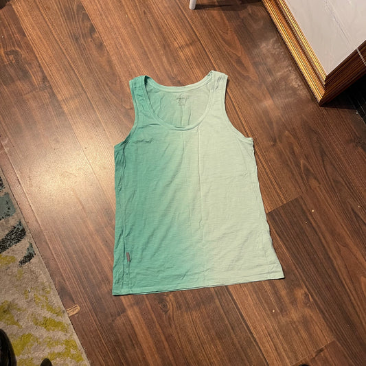 Tank Top ( M ) von Icebreaker 100% Merino Sport Shirt türkis