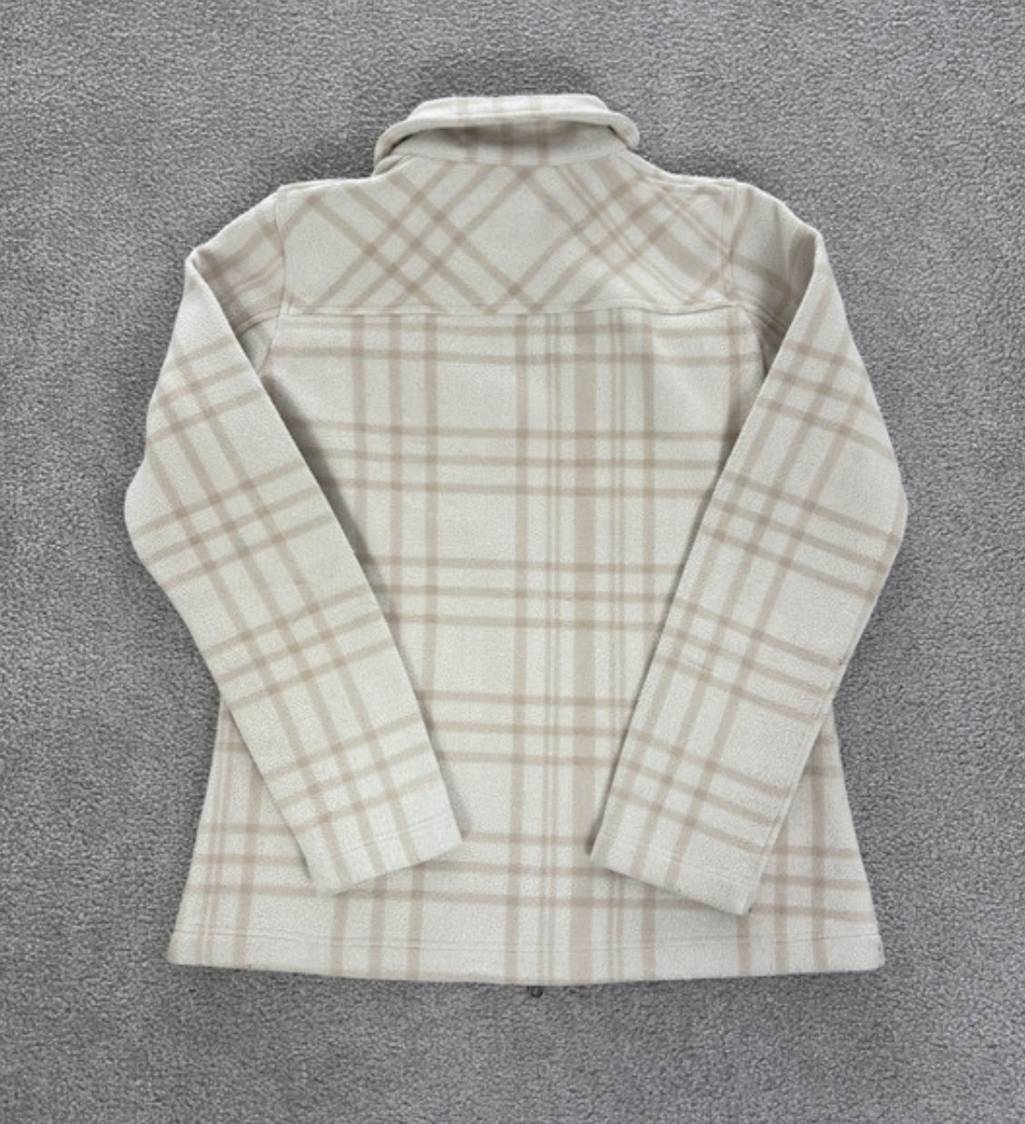 Patagonia Plaid Jacke / Hemd-Mantel (M Damen) beige Karo