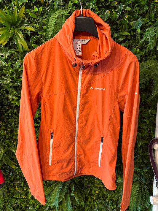 Leichte Jacke von Vaude (S Damen) Kapuze orange