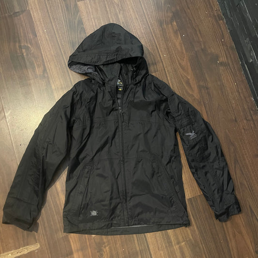 Regen Jacke von Salewa (XS/S  Damen) wasser-, winddicht schwarz