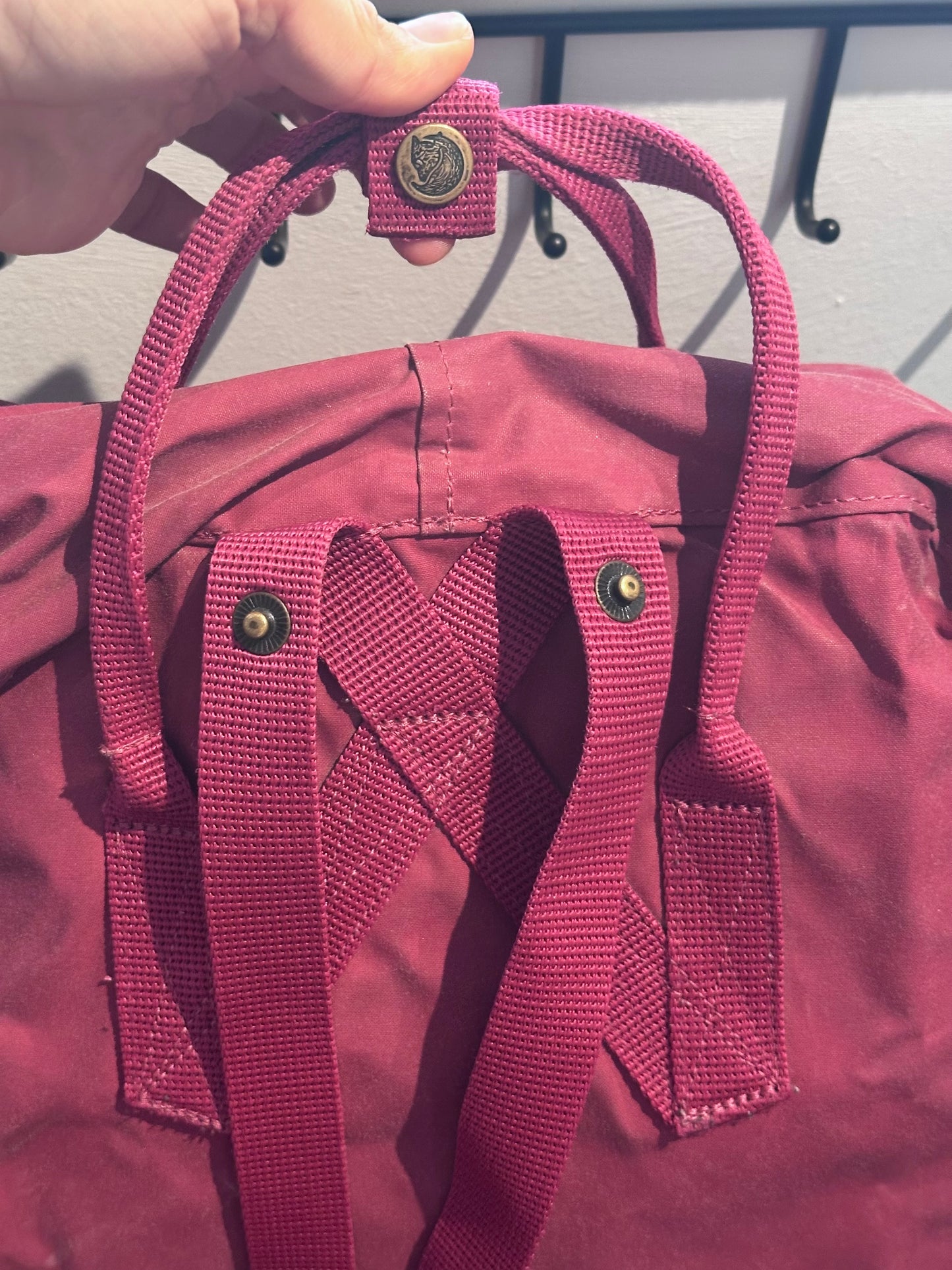 Fjällräven kanken Rucksack beerenfarbig
