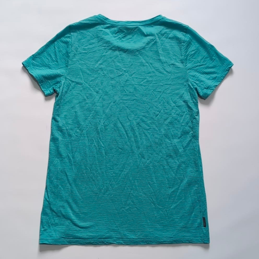 T-Shirt von Icebreaker pure Merino (Damen L) türkis