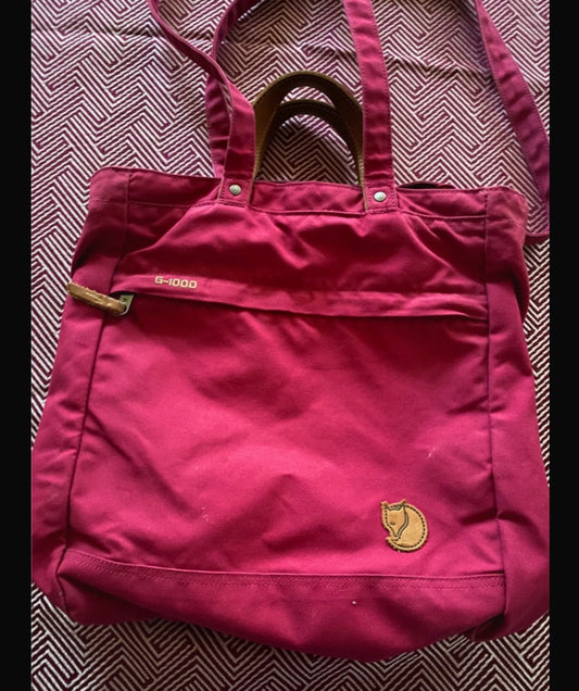 Tasche / Rucksack Fjällräven G-1000 Tote Bag No.1 beerenfarbig