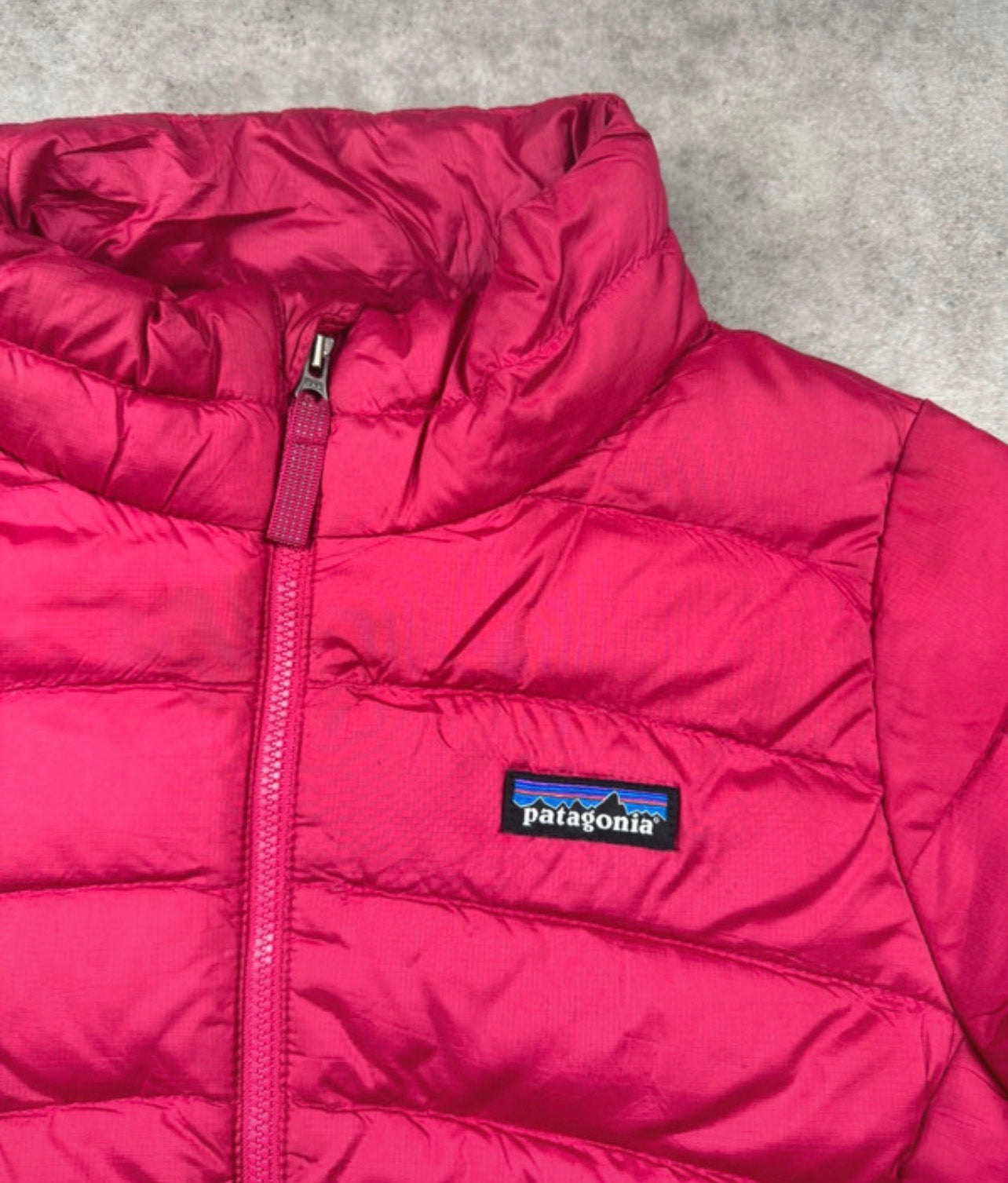 Patagonia Daunen Jacke (XS Damen) wasserabweisend pink - wanderlich.com