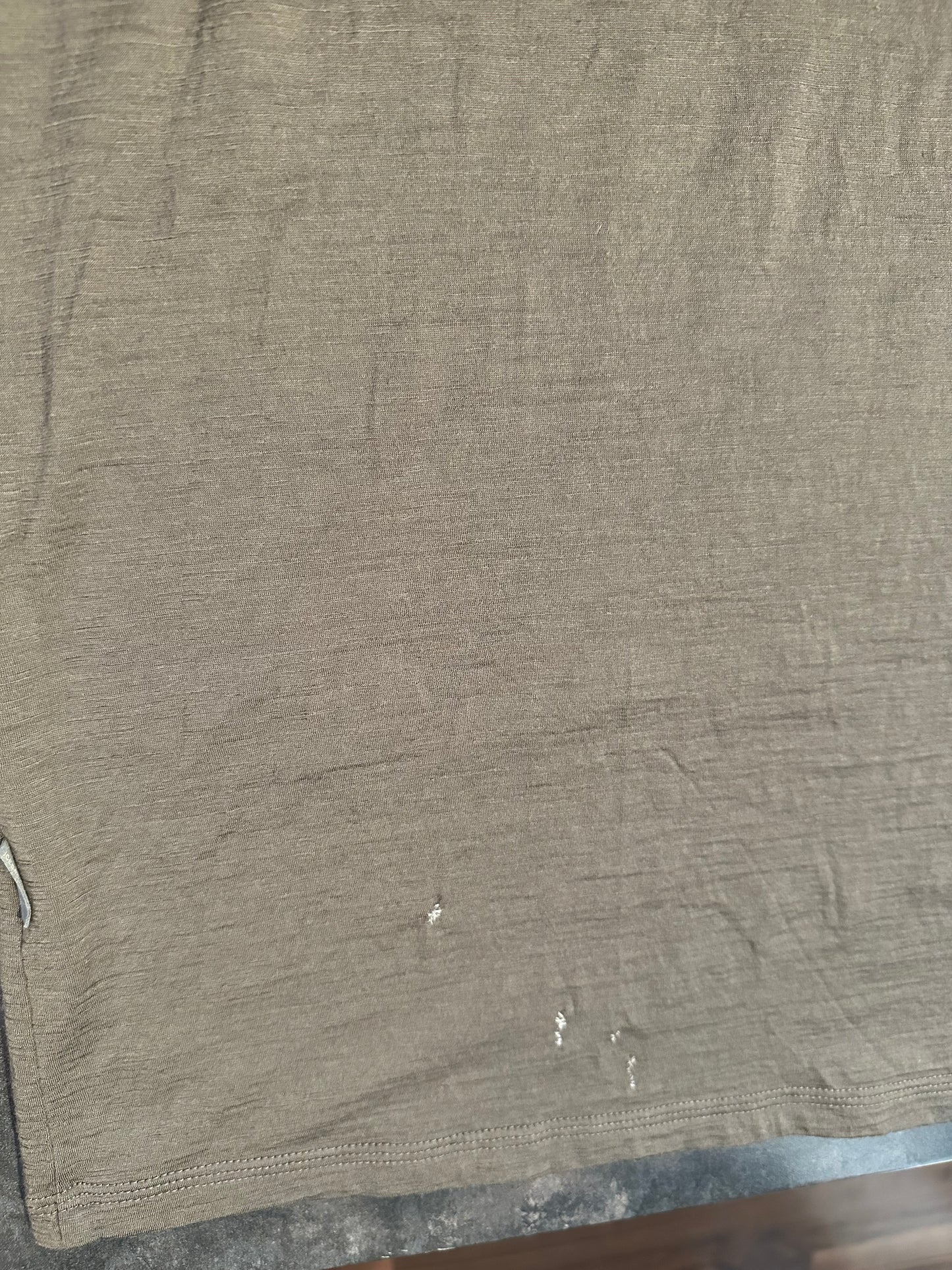100% Merino Longsleeve Icebreaker (L Herren) braun Print - wanderlich.com
