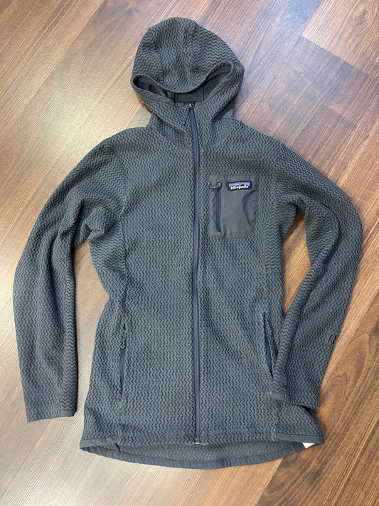 Patagonia R1 Air Fleece Full-Zip Hoody (S Damen) grau