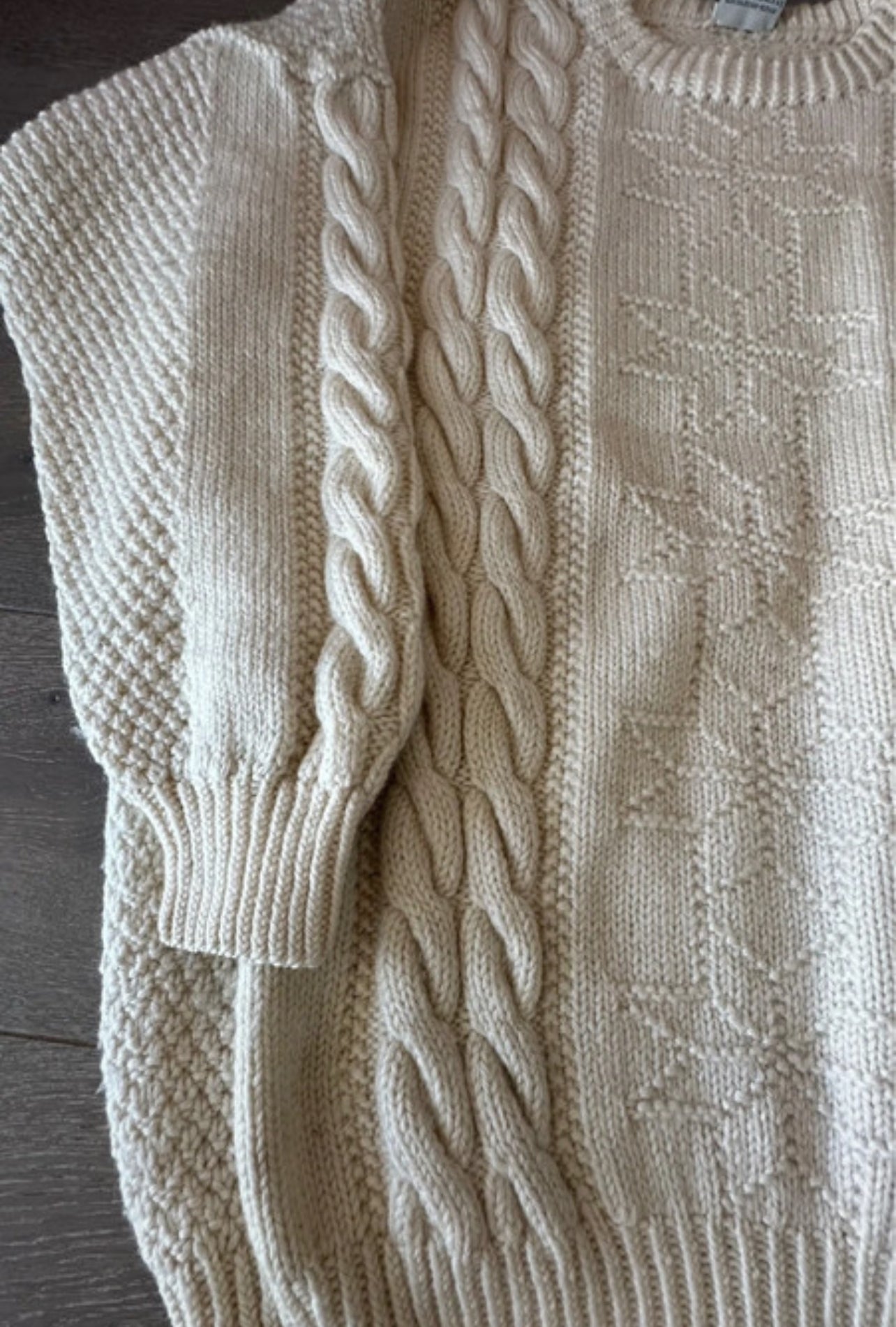 Strick Pullover von Dale of Norway XL weiß 100% Schurwolle
