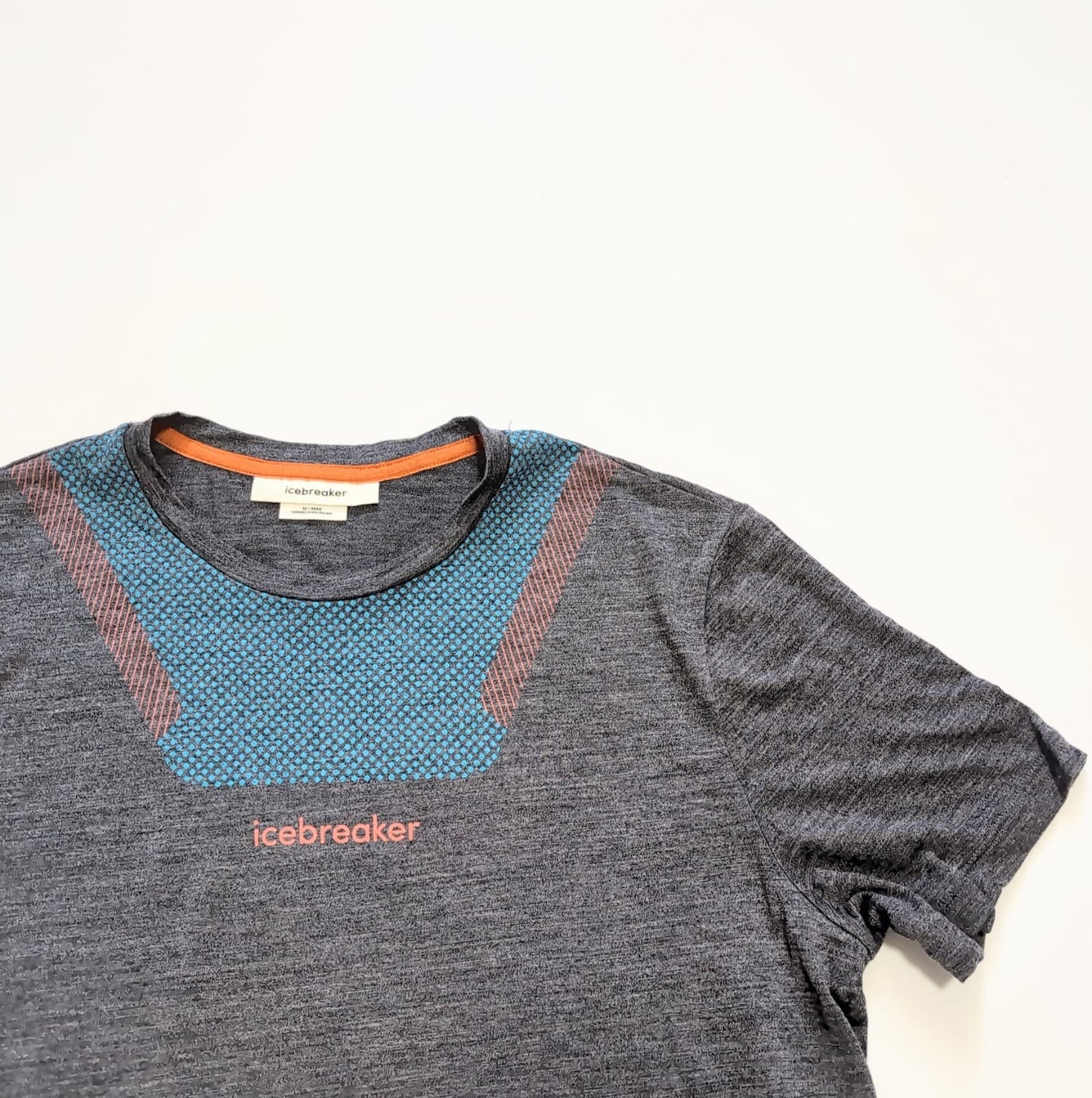 T-Shirt von Icebreaker Merino cool lite (M Herren) grau