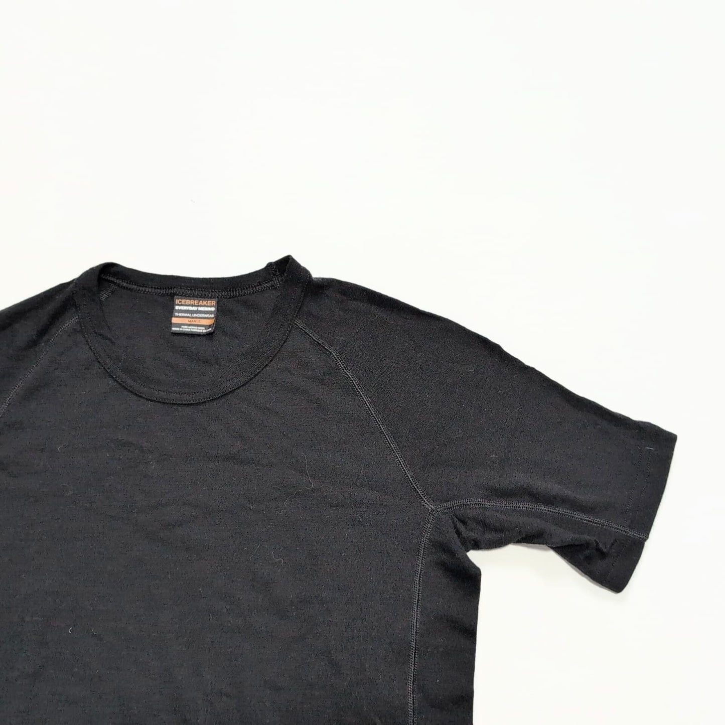 Merino T-Shirt von Icebreaker (S Herren) Baselayer schwarz