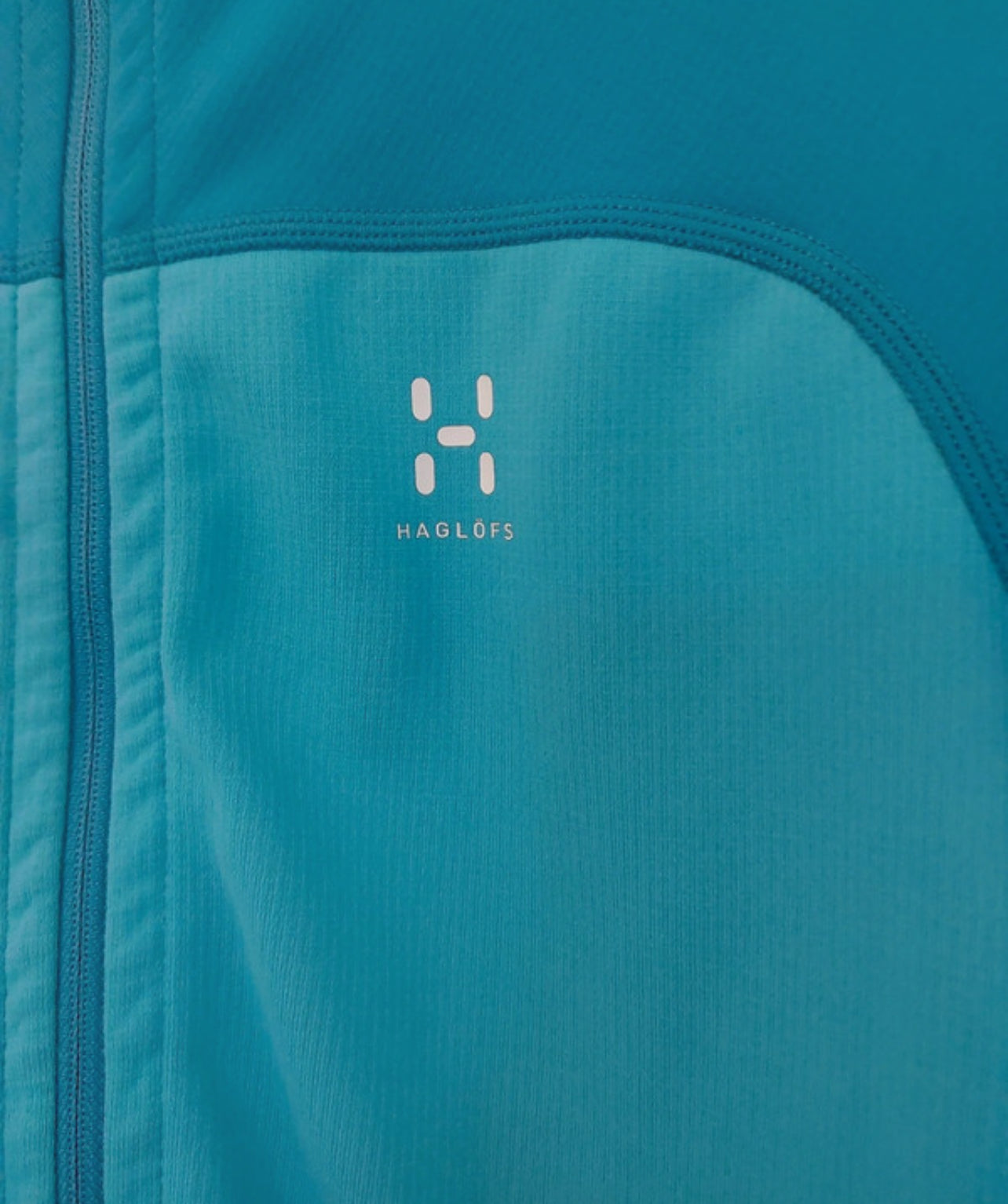 Fleece Jacke von Haglöfs (Damen M) Full Zip Sweatshirt blau