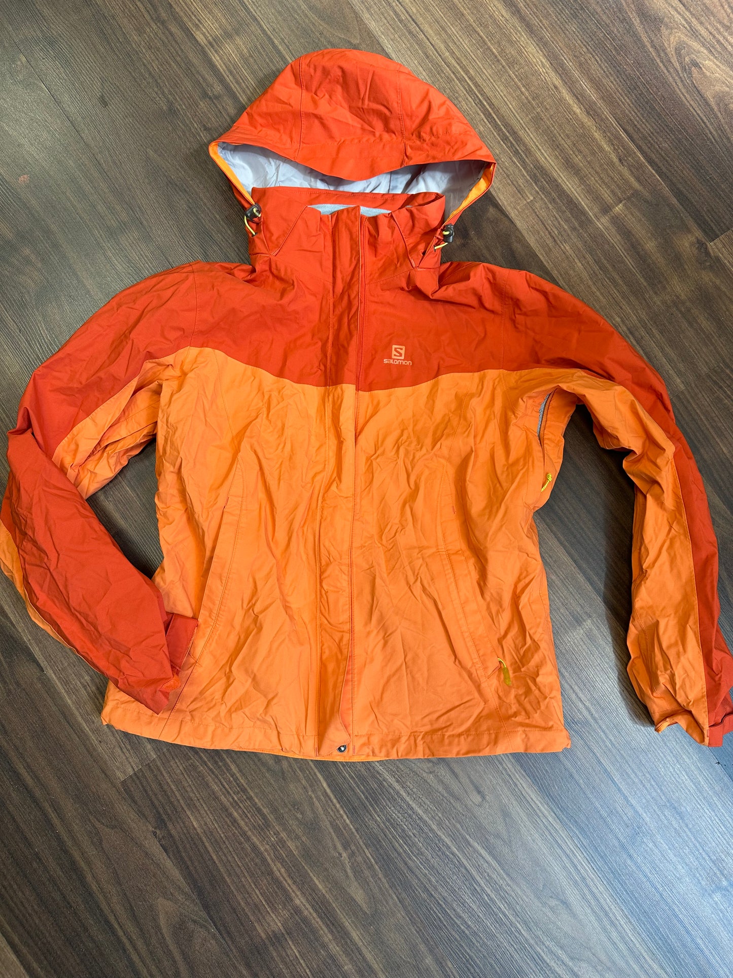 Regen Jacke von Salomon (M Damen) orange