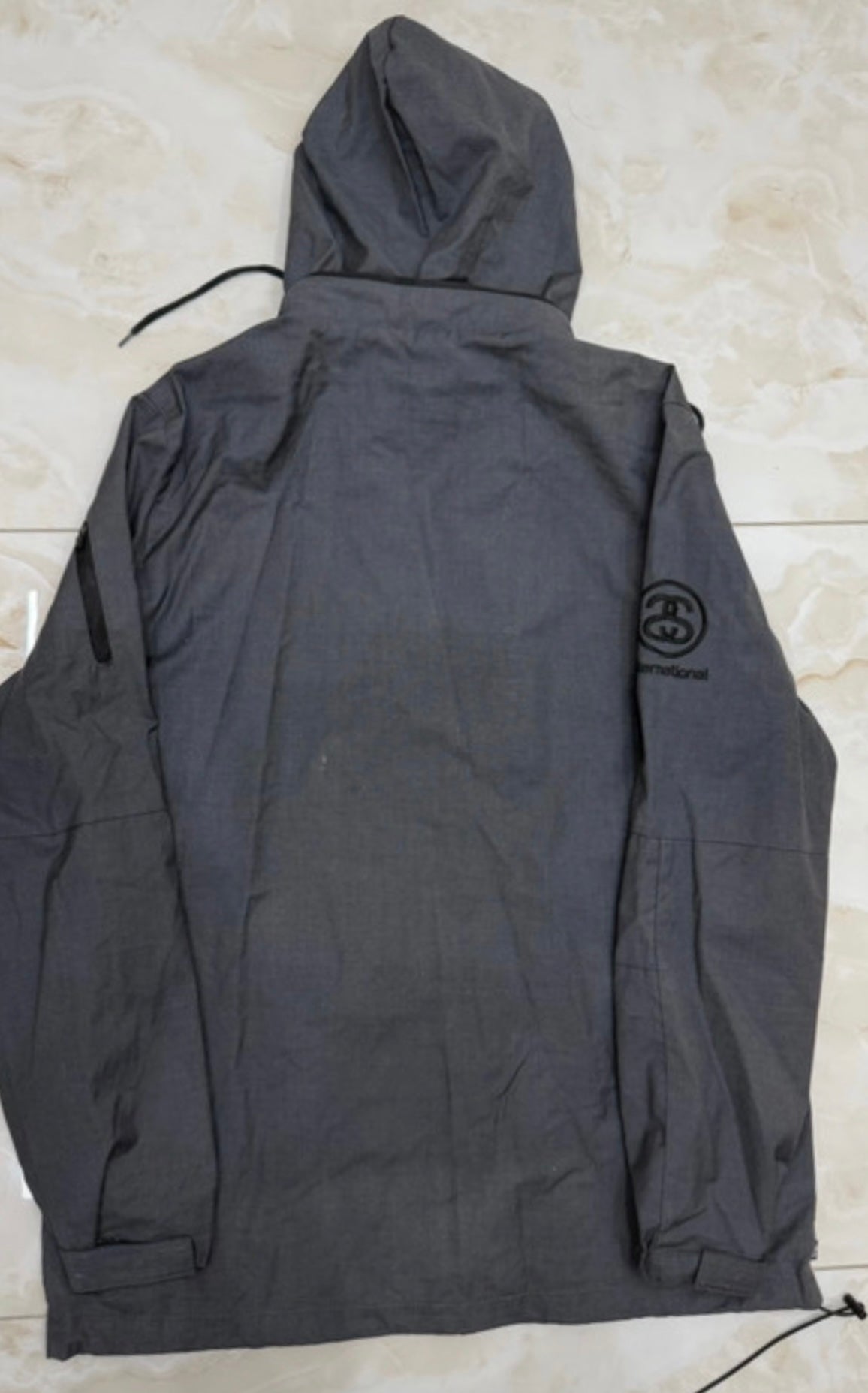 Waterproof Jacke von Stüssy (L Herren ) dunkelgrau