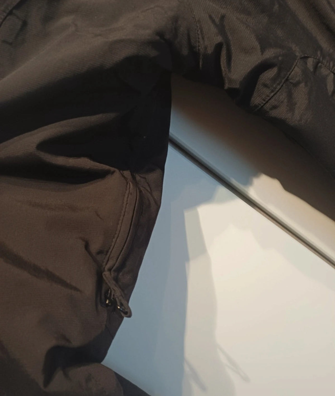 3in1 Jacke von Salewa (XXL Herren) Regenjacke + Fleece schwarz