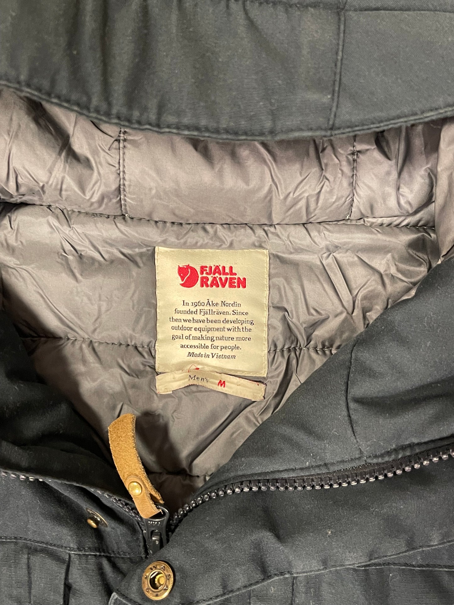 Fjällräven Greenland Winter Jacke (M Herren) marineblau